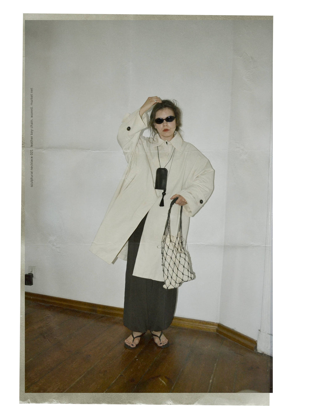 Waxed Market Net | Black