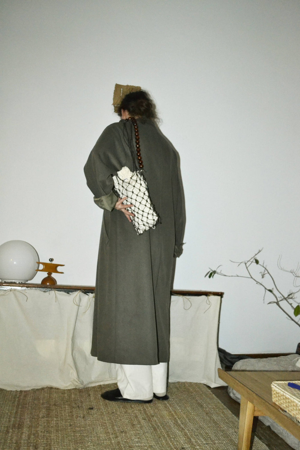Waxed Market Net | Brown