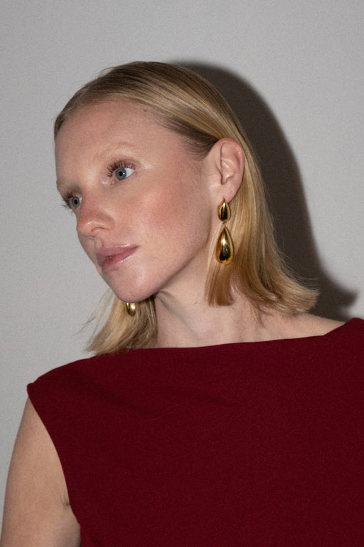 The Oran Earrings | Gold