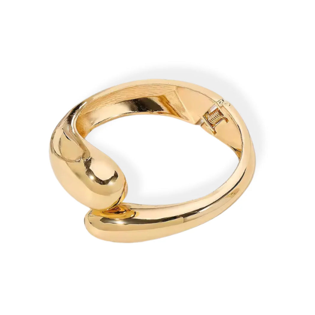 The Overlap Cuff Bracelet | Gold