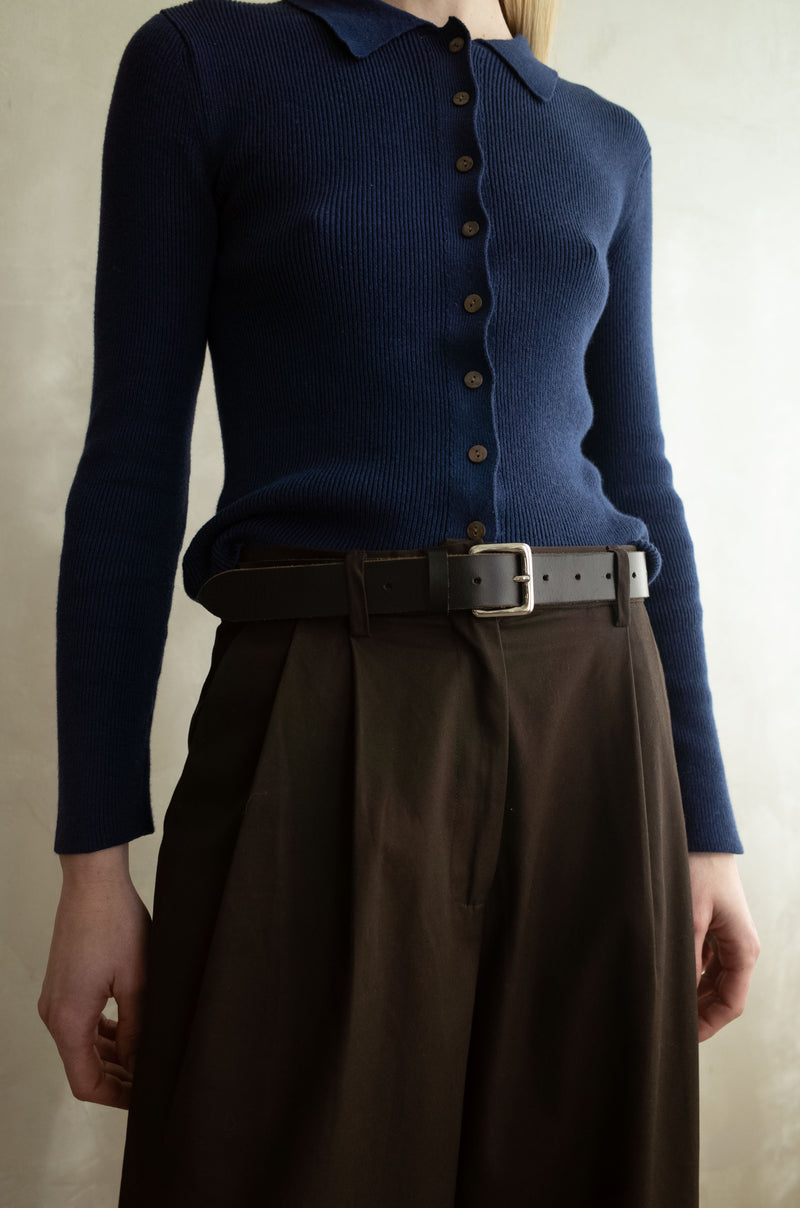 SHAINA MOTE | SELMA CARDIGAN | NAVY | HAZEL & ROSE | MINNEAPOLIS