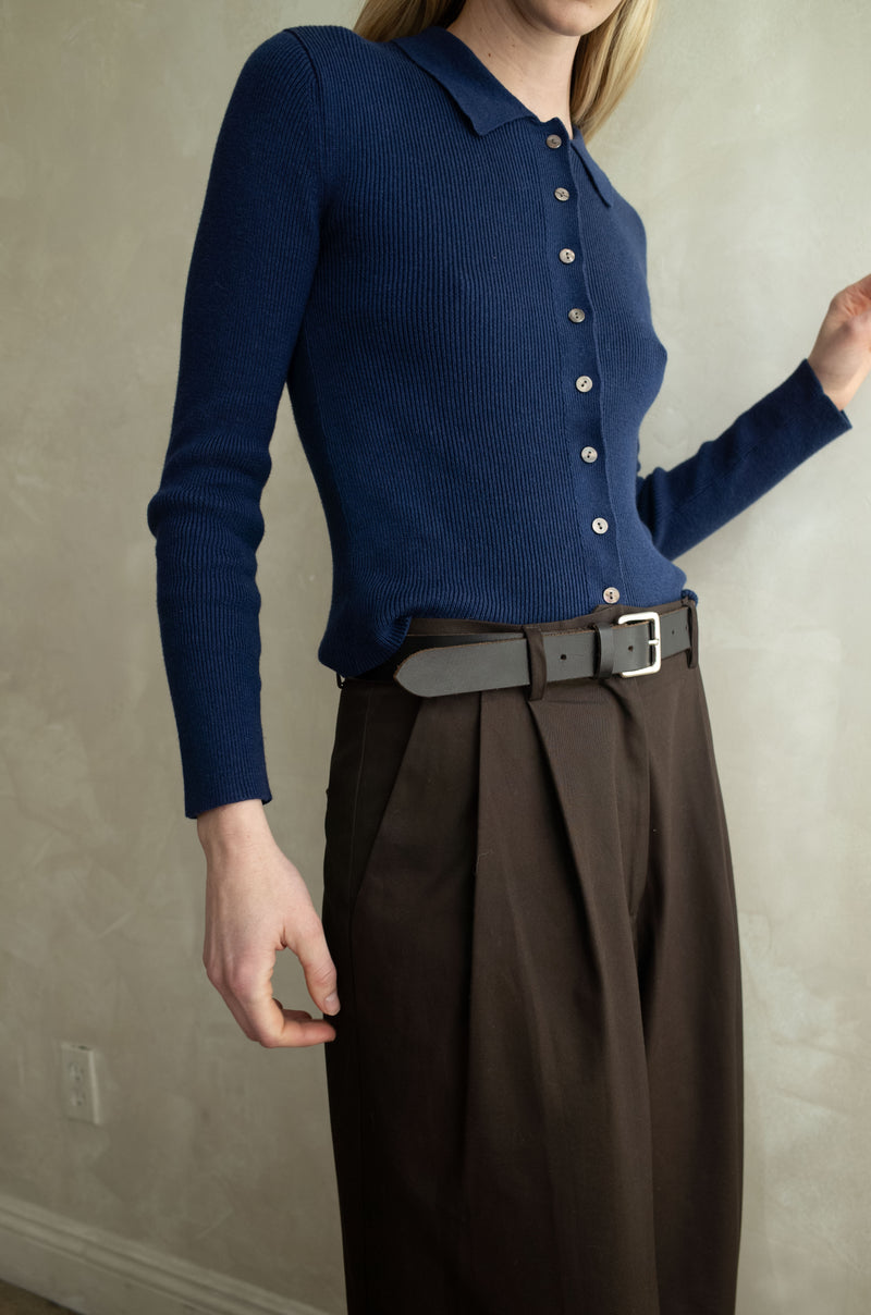 SHAINA MOTE | SELMA CARDIGAN | NAVY | HAZEL & ROSE | MINNEAPOLIS
