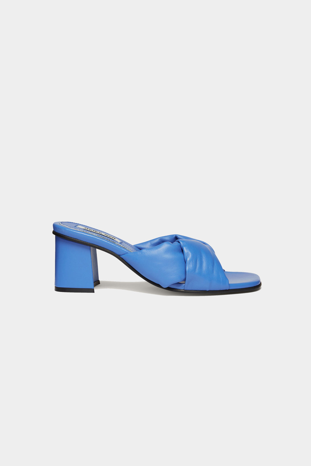 Puffy Twisted Sandals | Blue