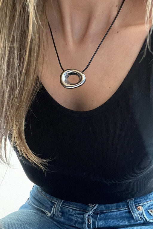 The Rotunda Necklace | Silver