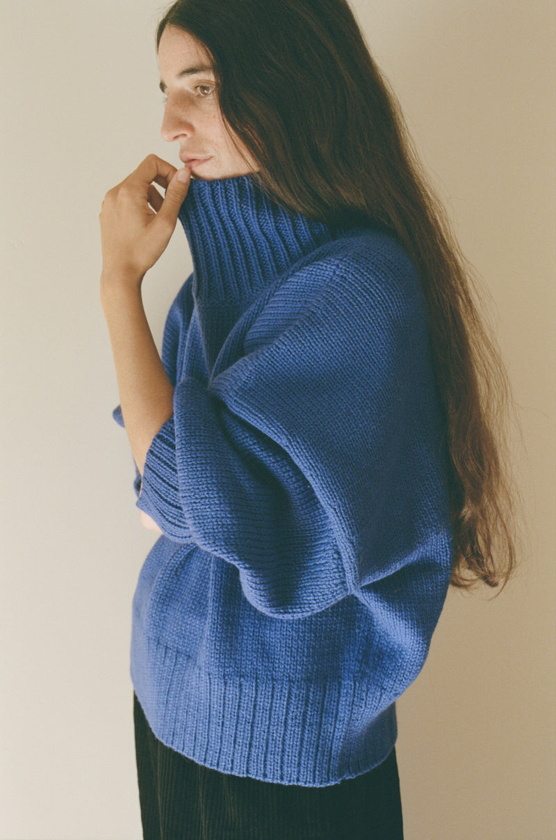 RHYS SWEATER | Cobalt