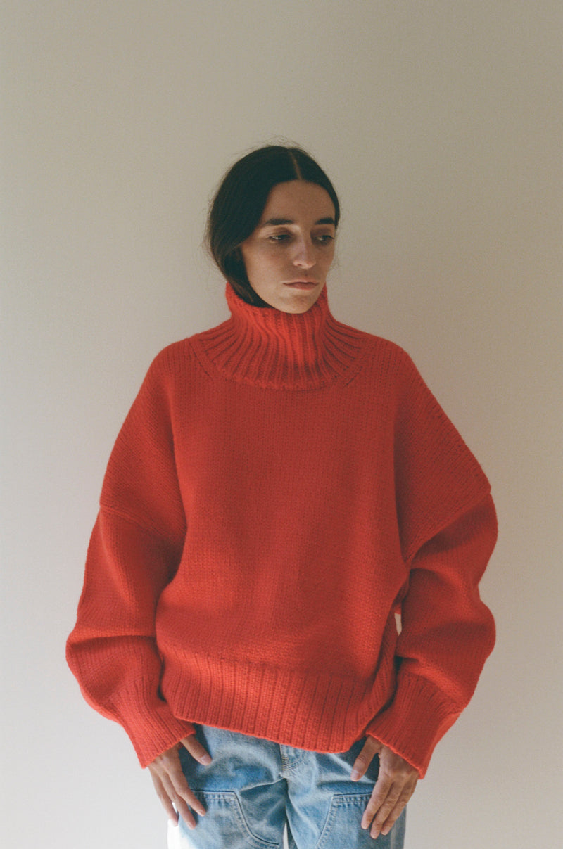 RHYS SWEATER | Rouge