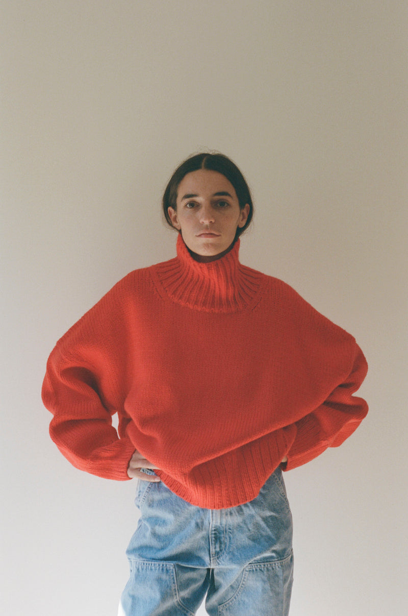 RHYS SWEATER | Rouge