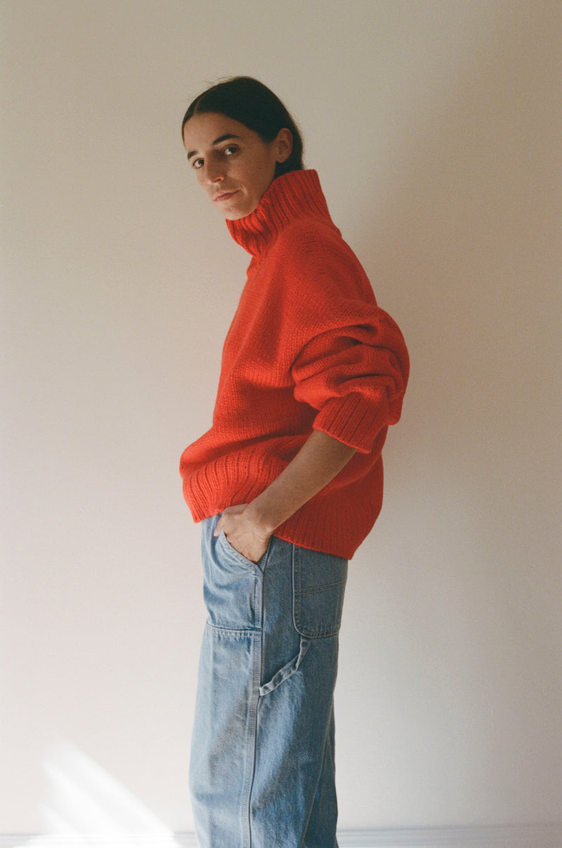 RHYS SWEATER | Rouge