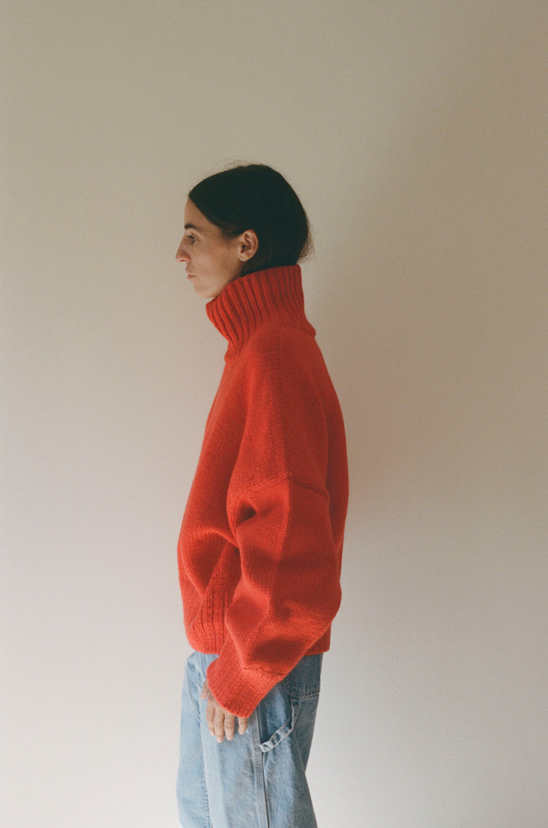 RHYS SWEATER | Rouge