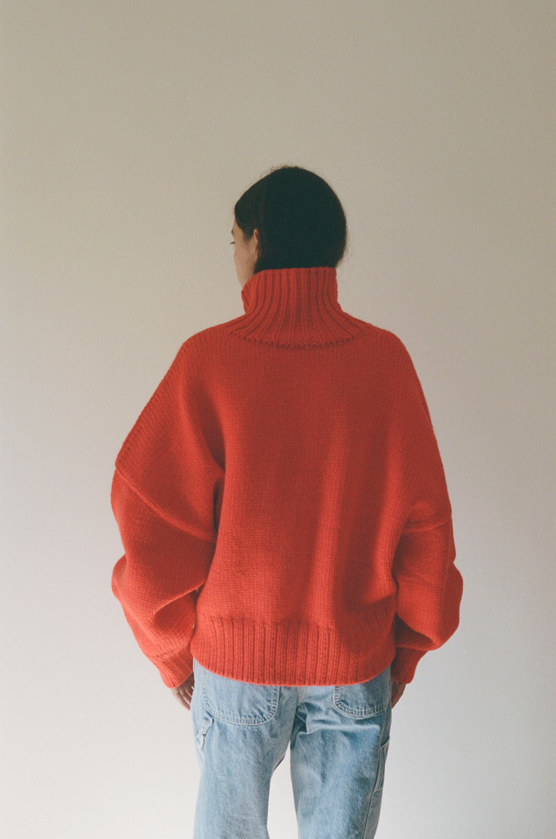RHYS SWEATER | Rouge