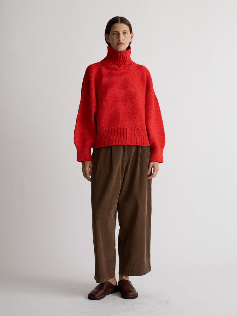 RHYS SWEATER | Rouge