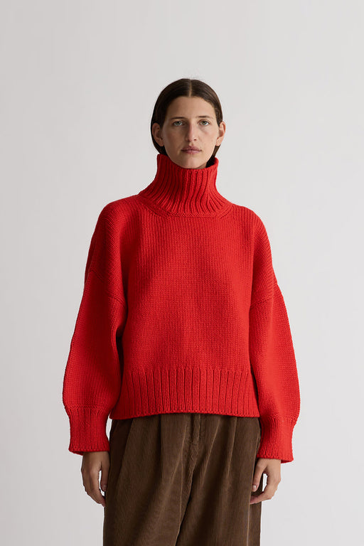 Shaina Mote | RHYS SWEATER | Rouge | Hazel & Rose | Minneapolis