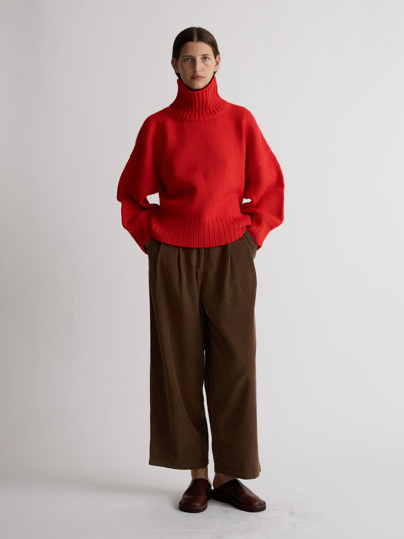 RHYS SWEATER | Rouge