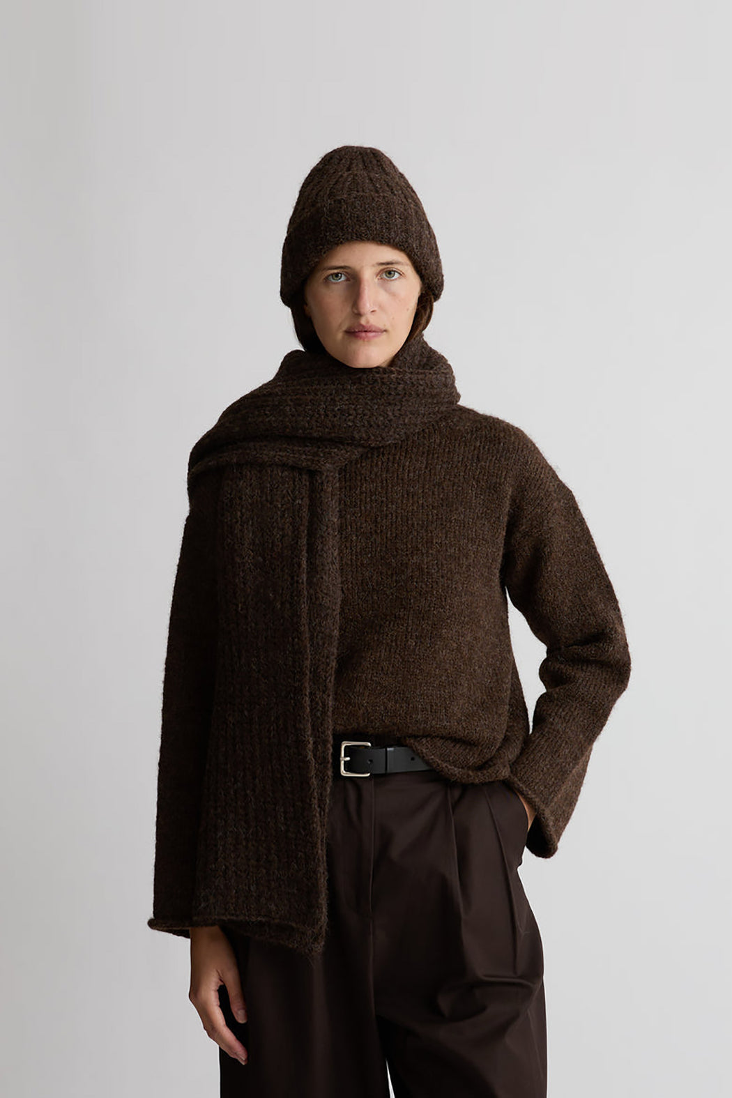 Shaina Mote | CHUNKY SCARF | MUD | Hazel & Rose | Minneapolis