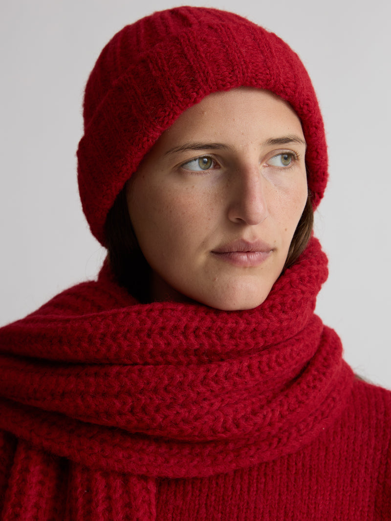 CLASSIC BEANIE | Apple Red