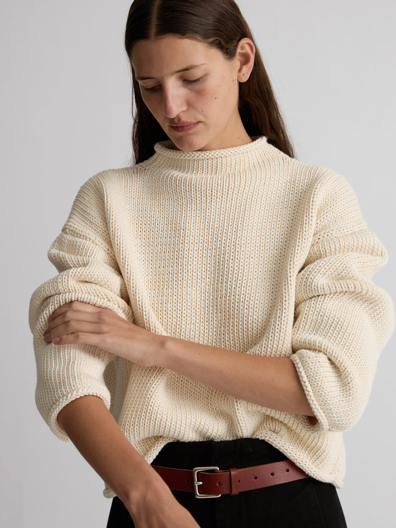 LAZLO SWEATER | NATURAL