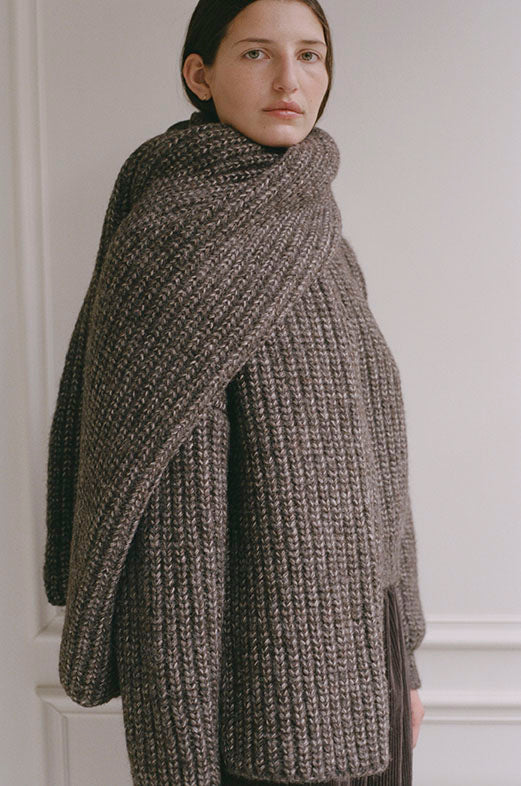 CHUNKY SCARF | DUSK
