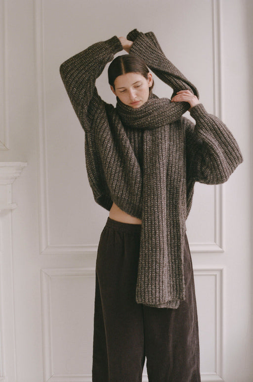 CHUNKY SCARF | DUSK
