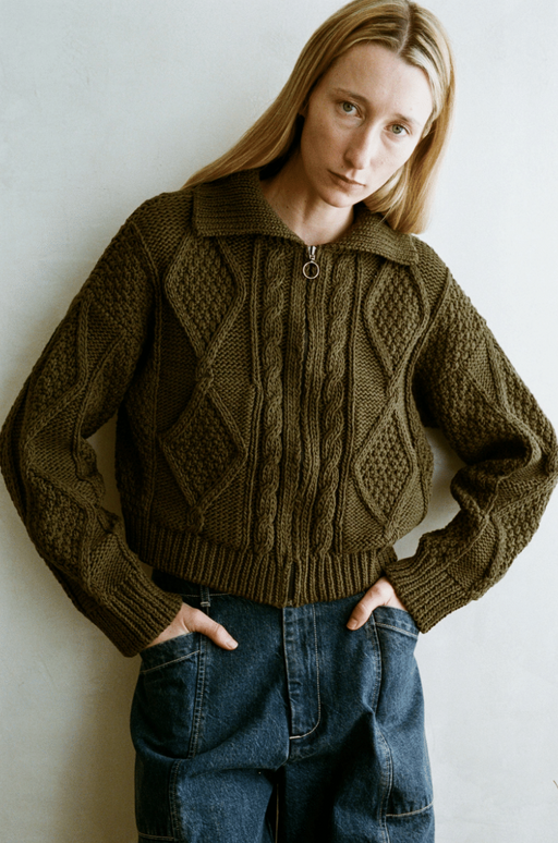 SHAINA MOTE | DONEGAL JACKET | UMBER | HAZEL & ROSE | MINNEAPOLIS