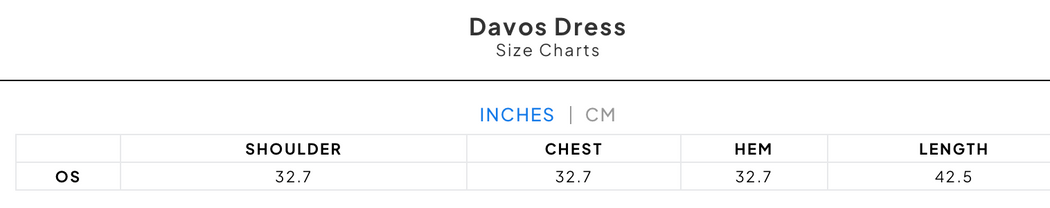 DAVOS DRESS