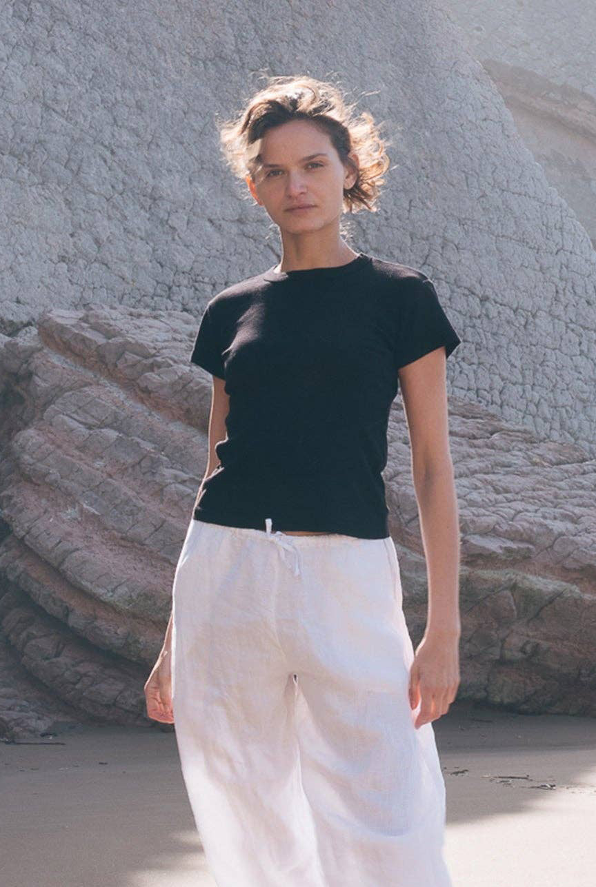 Vintage Slub Tee | Black