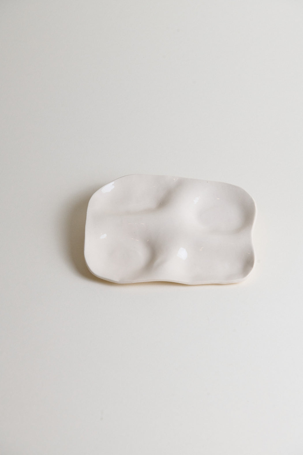 Ceramic Snack Plate | Natural