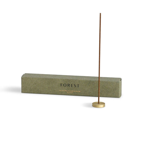 Cedarwood Incense Stick Set | 30 Sticks  & Brass Holder