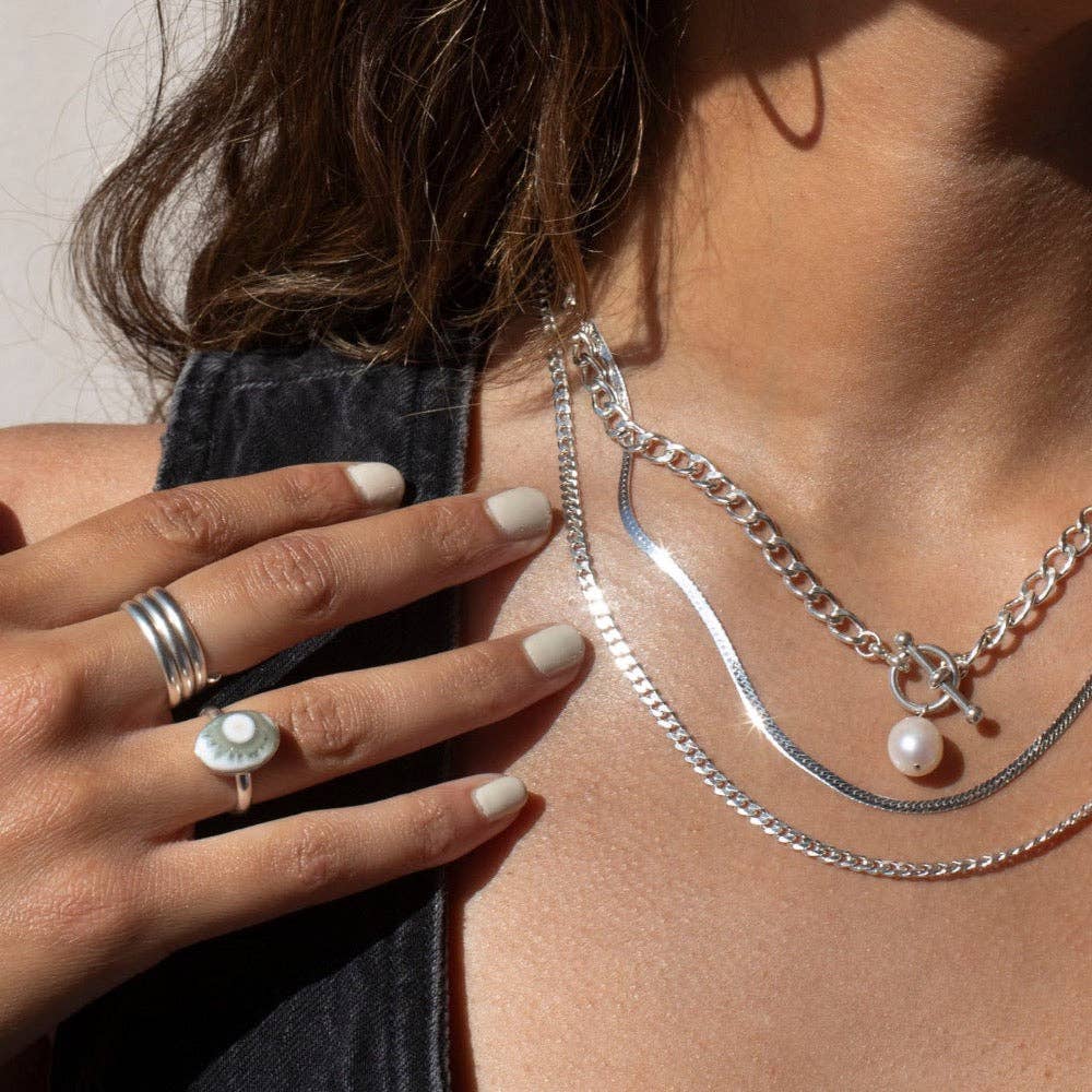 Carter Chain Necklace | Sterling Silver