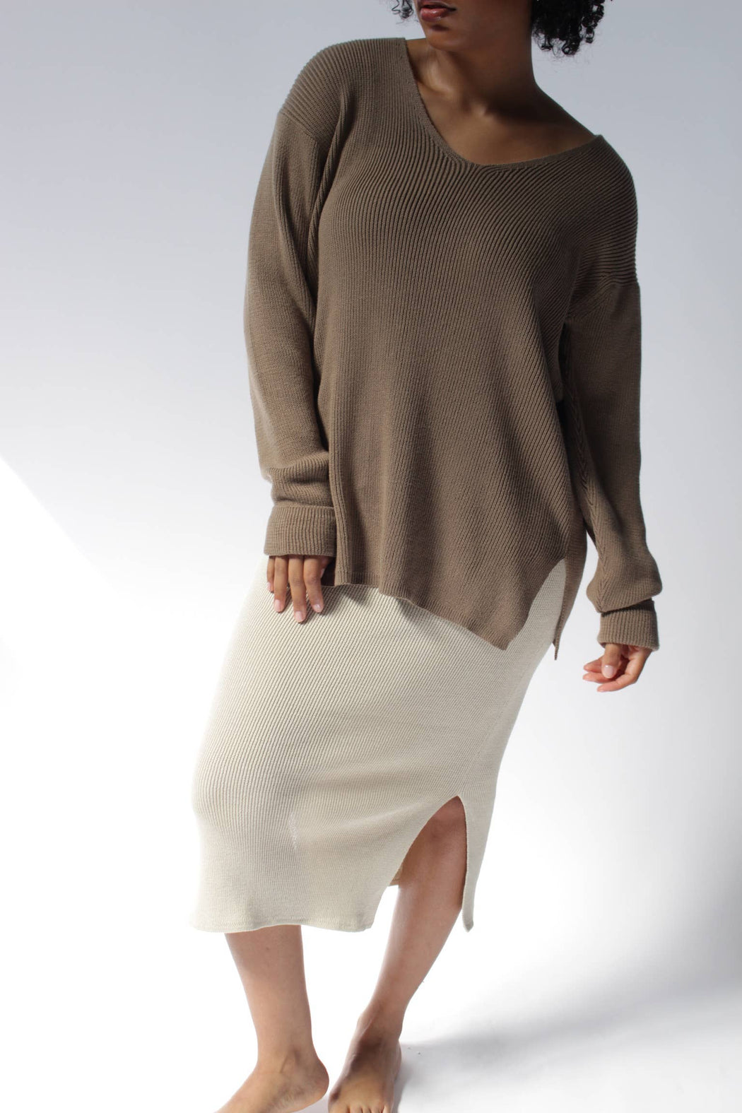 Sunny Pima Cotton Pullover | Moss