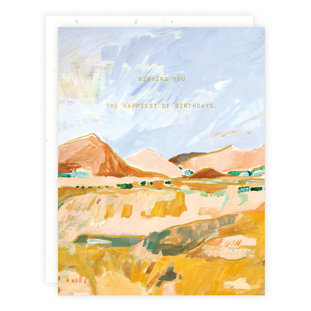 Golden Fields Card
