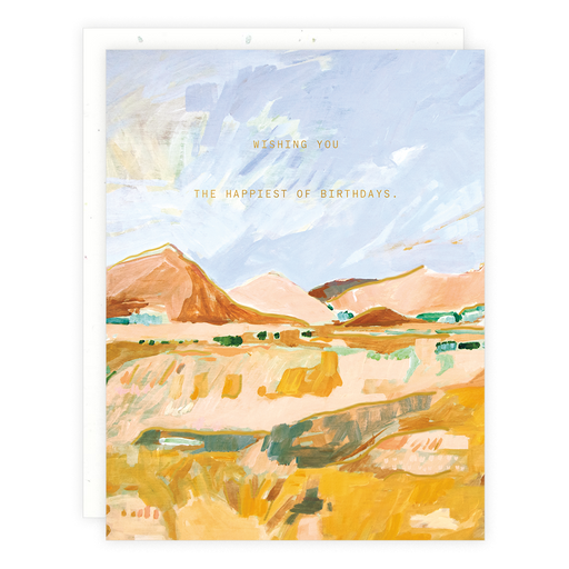 Golden Fields Card