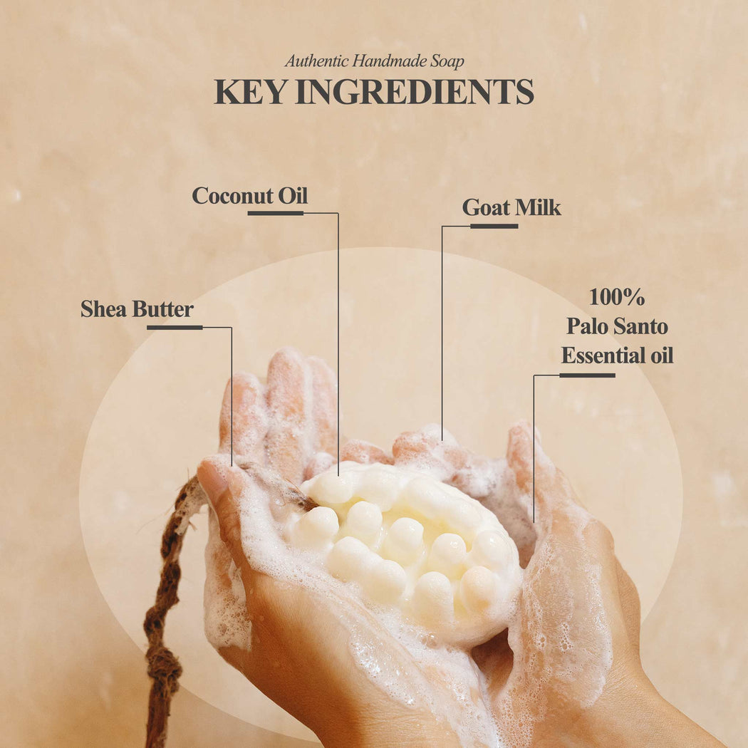 Palo Santo + Shea Butter Bar Soap