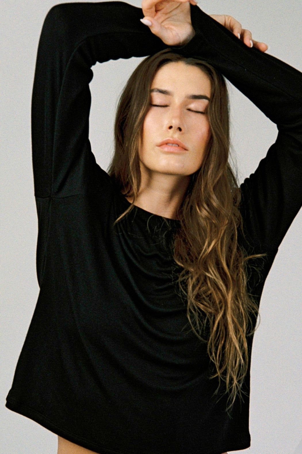 The Cozy Tee | Black