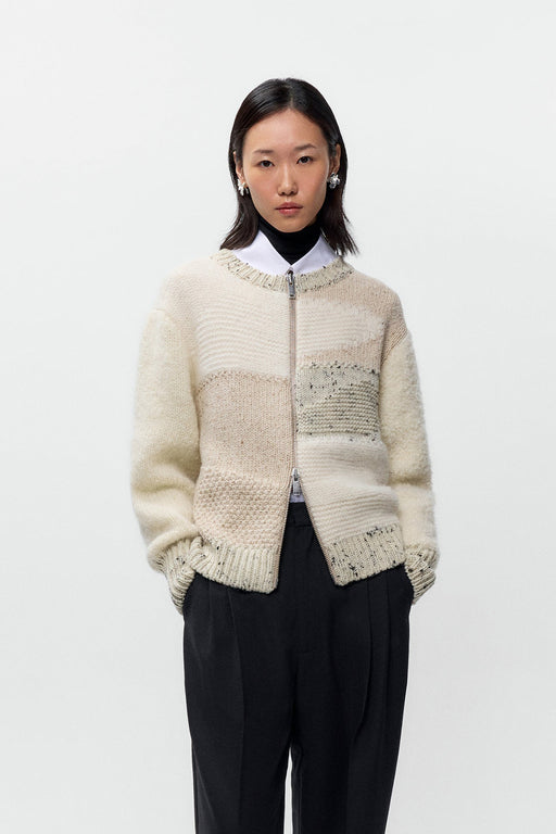 Cordera | MARLED ZIP-CARDIGAN | Neutral Mix | Hazel & Rose | Minneapolis