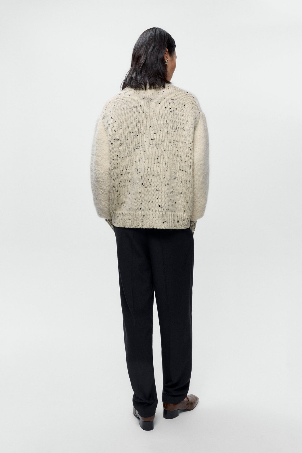 MARLED ZIP-CARDIGAN | Neutral Mix