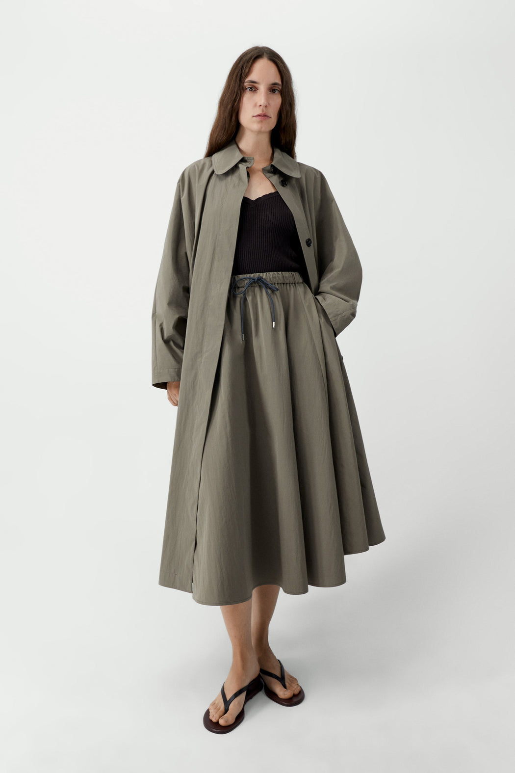 Cordera | TECHNICAL SKIRT | VETIVER | Hazel & Rose | Minneapolis