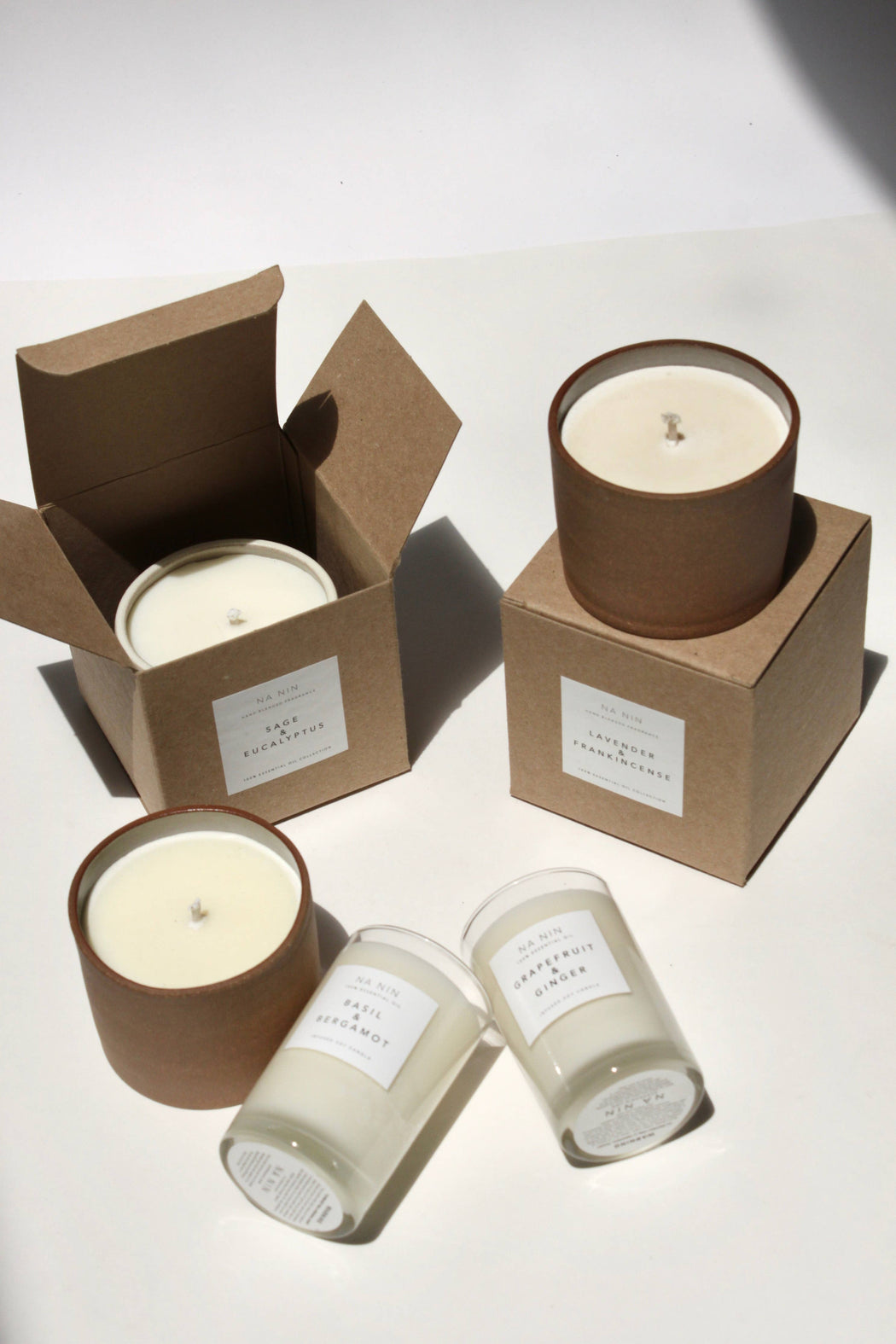 Sage & Eucalyptus Essential Oil 8oz Soy Candle