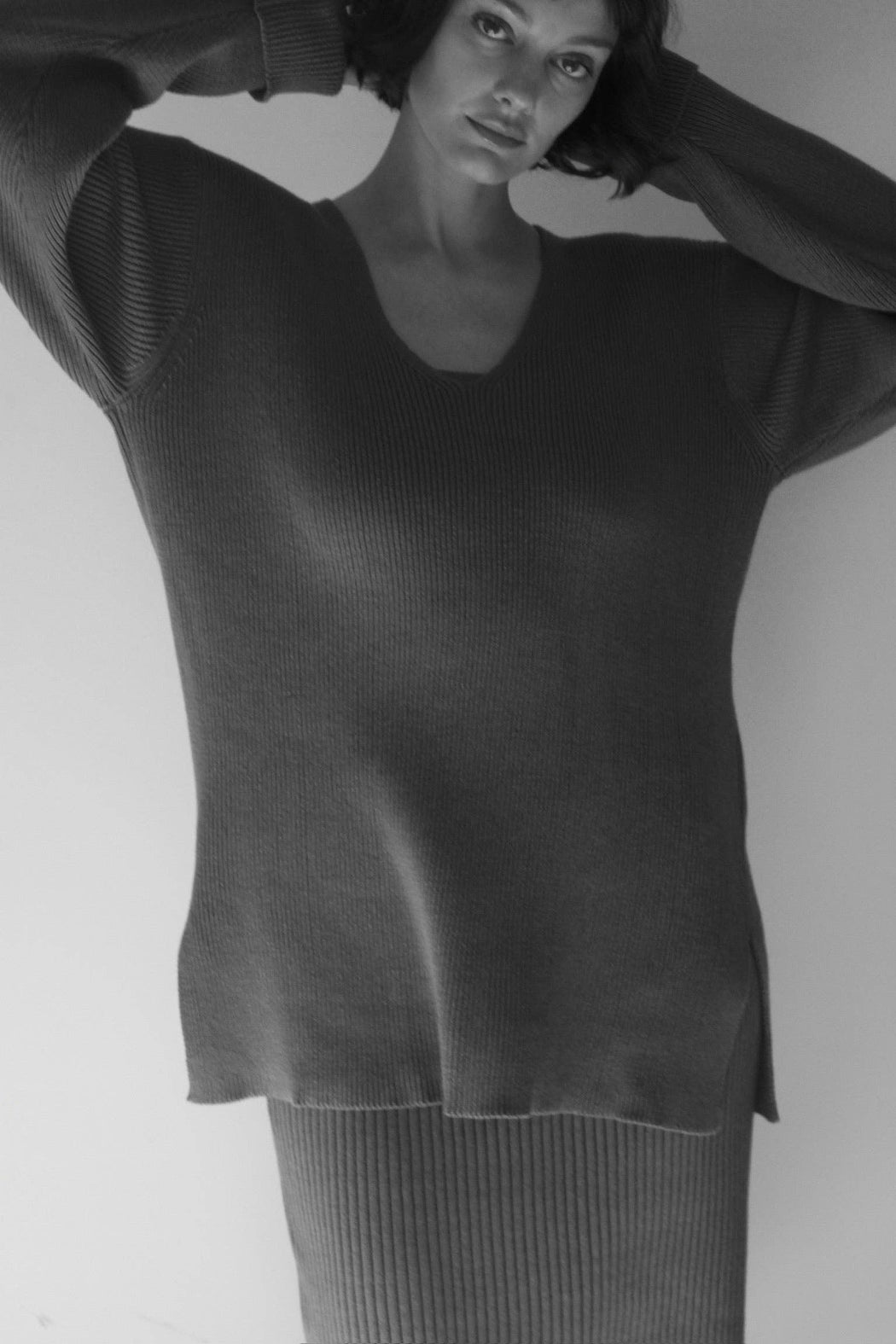 Sunny Pima Cotton Pullover | Onyx