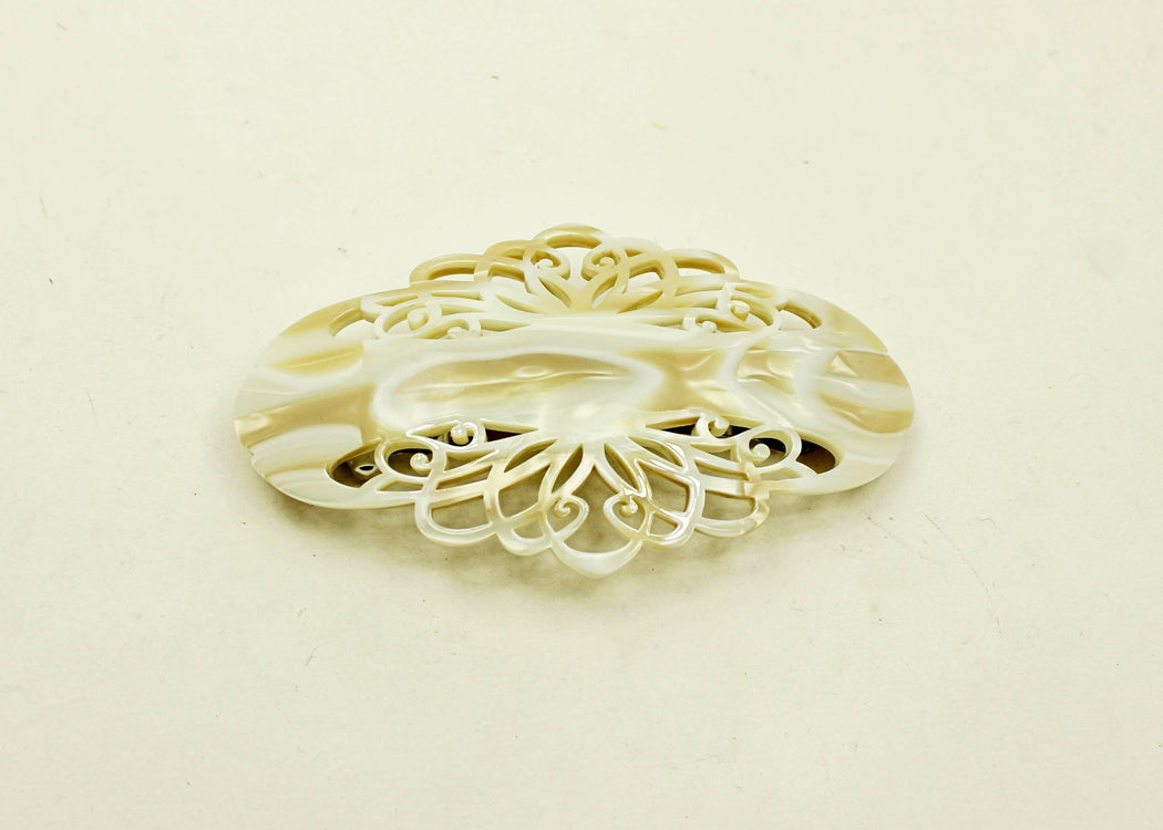 Art Nouveau French Barrettes: Africa