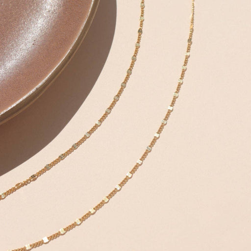 Sunburst Chain | 14k Gold Fill