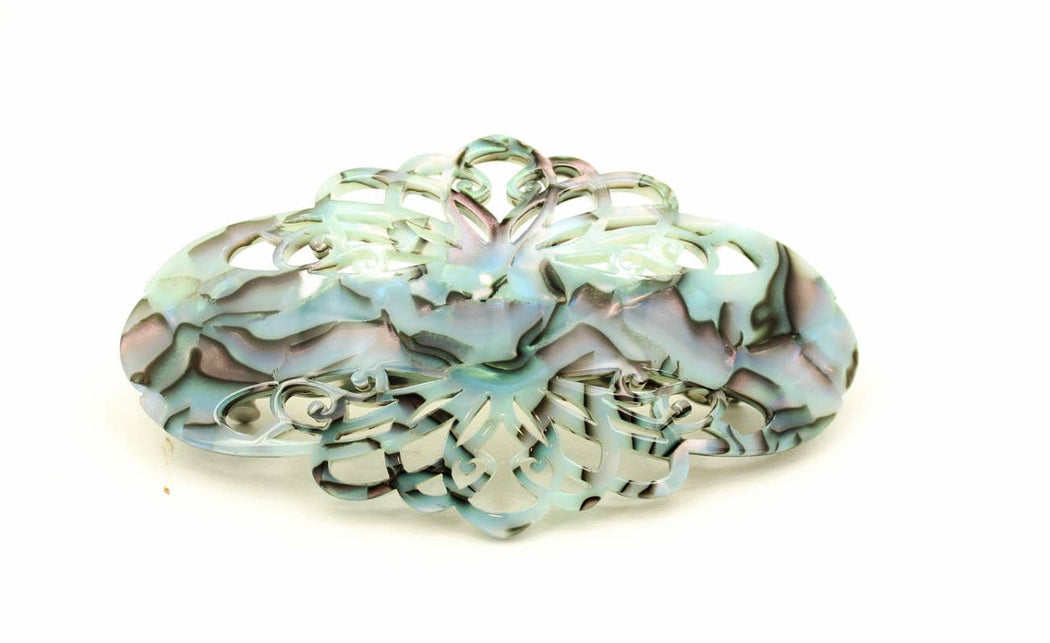 Art Nouveau French Barrettes: Africa