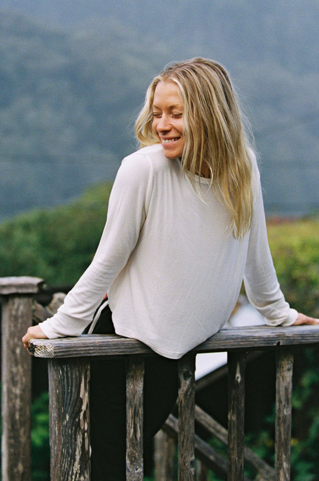 The Cozy Tee | Cream