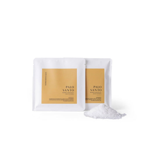 Palo Santo Bath Salt | Epsom & Mediterranean Sea Salt Blend (80g x 1 Pouch)