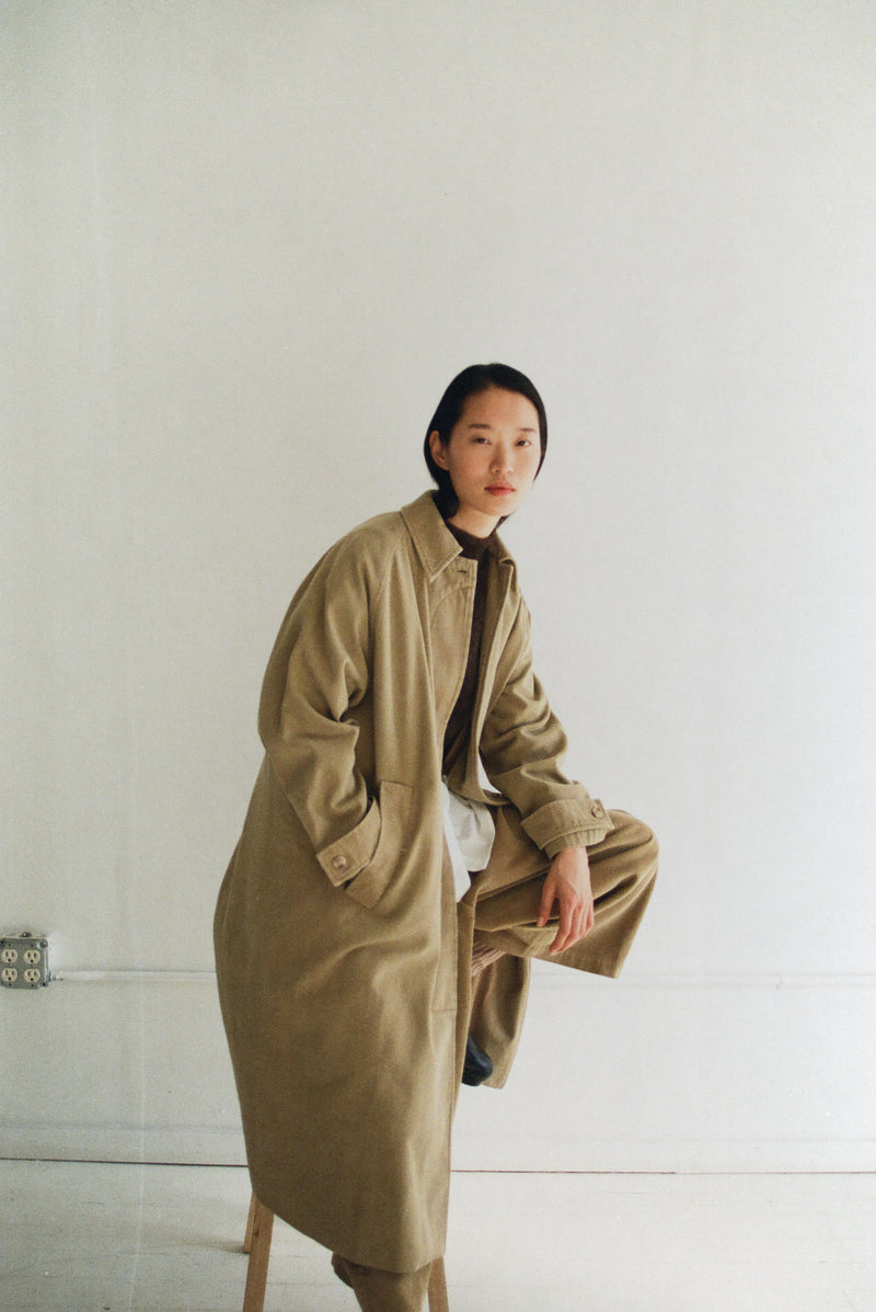 CAR COAT | ECRU