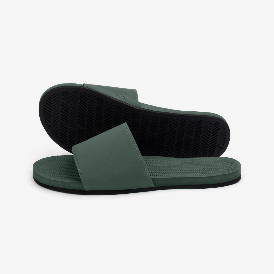 Recycled Soles Slides | Leaf