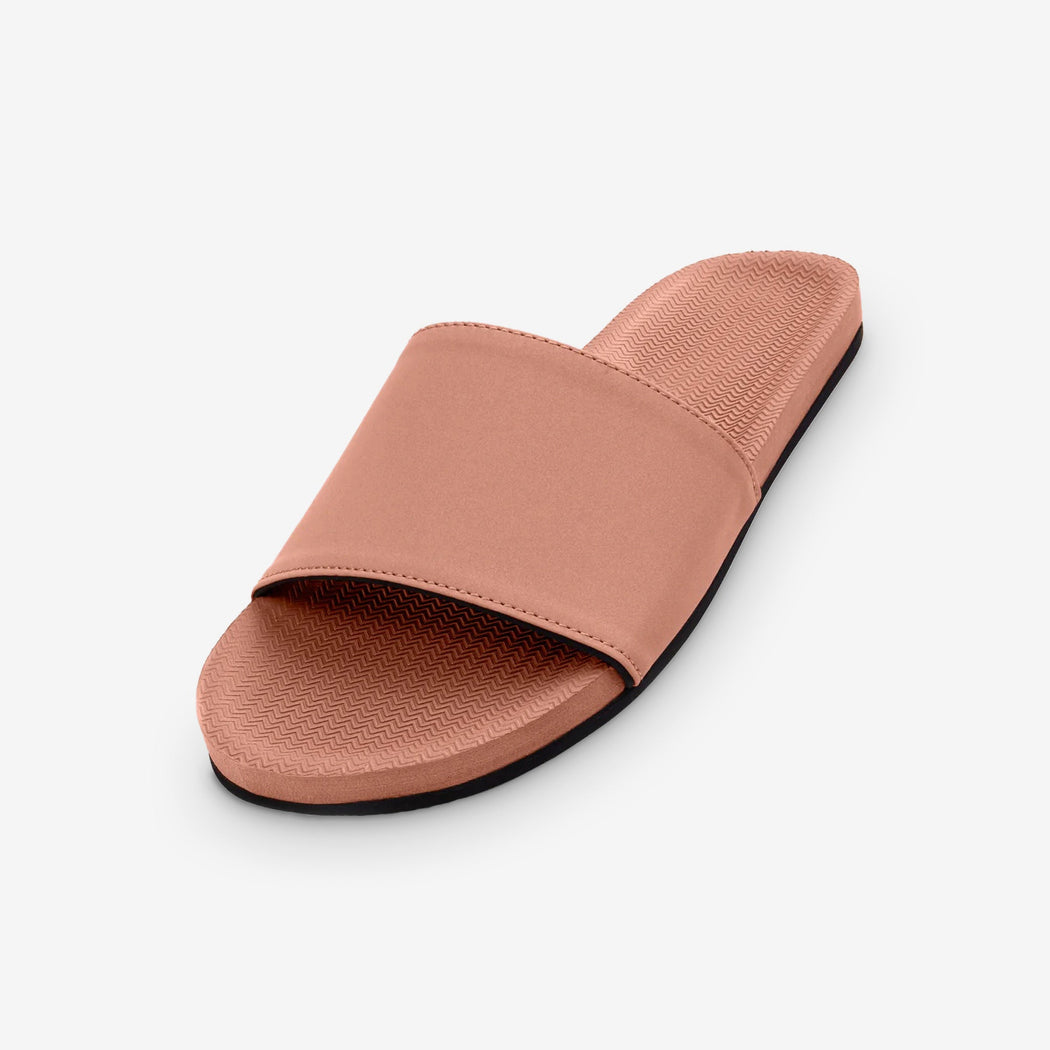Recycled Soles Slides | Rust