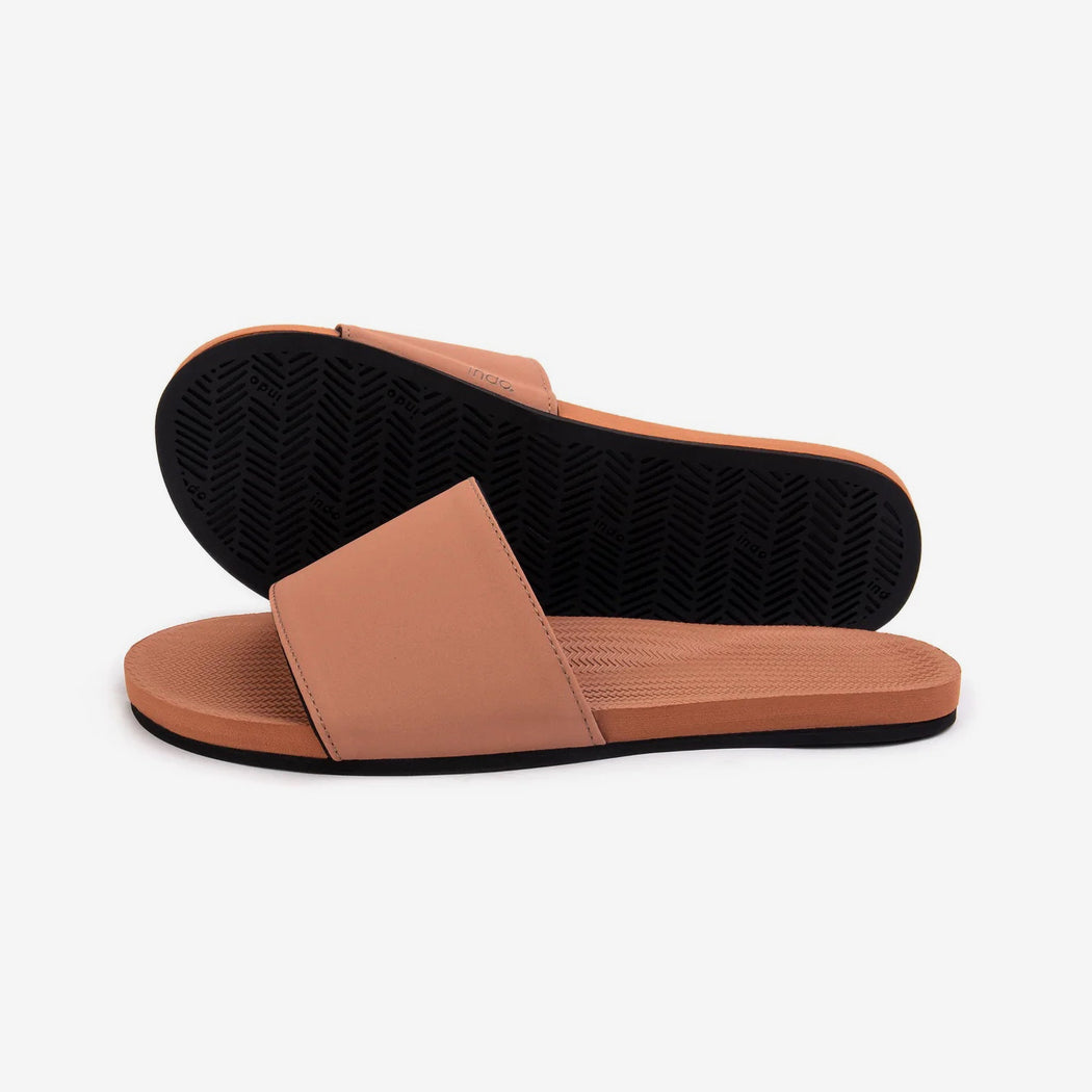 Recycled Soles Slides | Rust