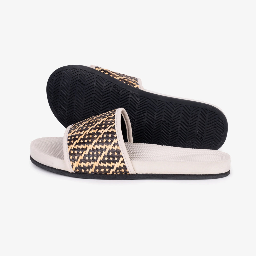 Weave Slides Sandals | Sea Salt Gegatas