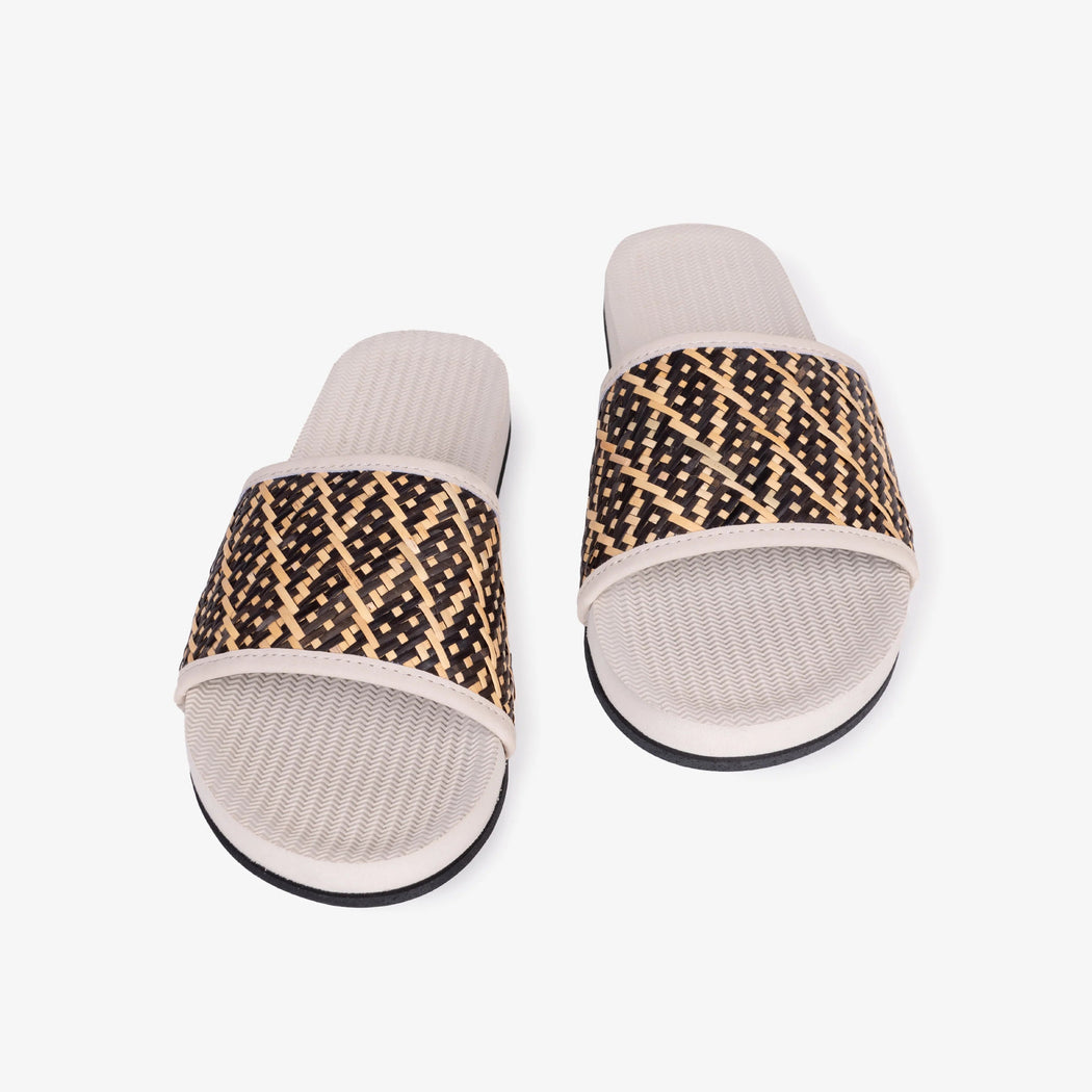 Weave Slides Sandals | Sea Salt Gegatas