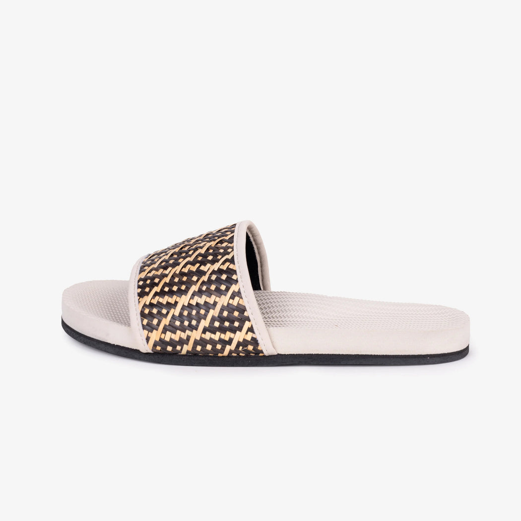 Weave Slides Sandals | Sea Salt Gegatas